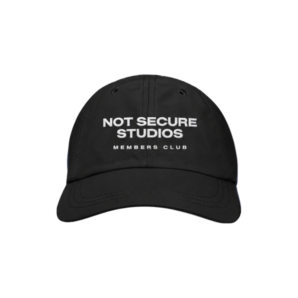 MEMBERS CLUB CAP BLACK